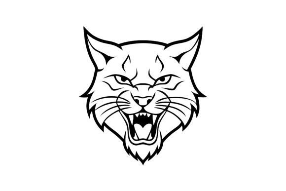Bobcat: A Wild Predator Animal in Vector