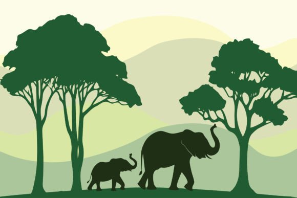 Wildlife Elephant Animal: Capturing Majestic Strength in Design